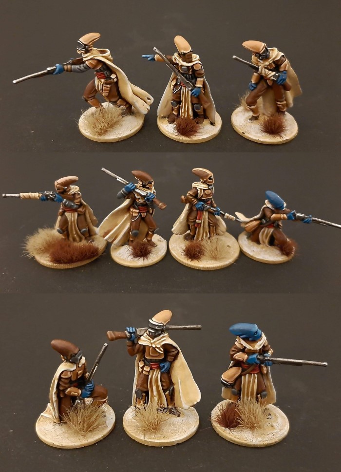 Shunqifant Warriors - Khurasan Miniatures