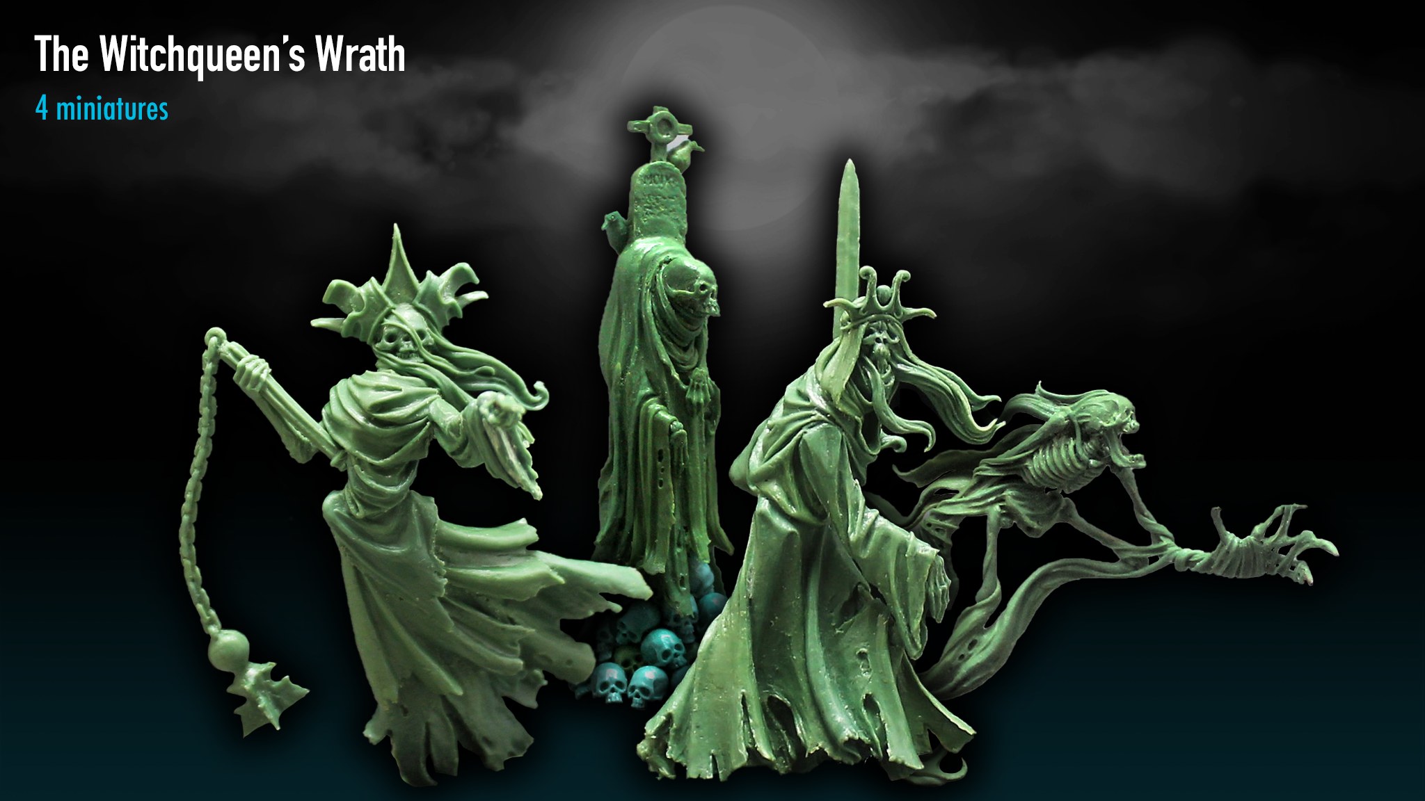 The Witchqueens Wraiths - Westfalia Miniatures