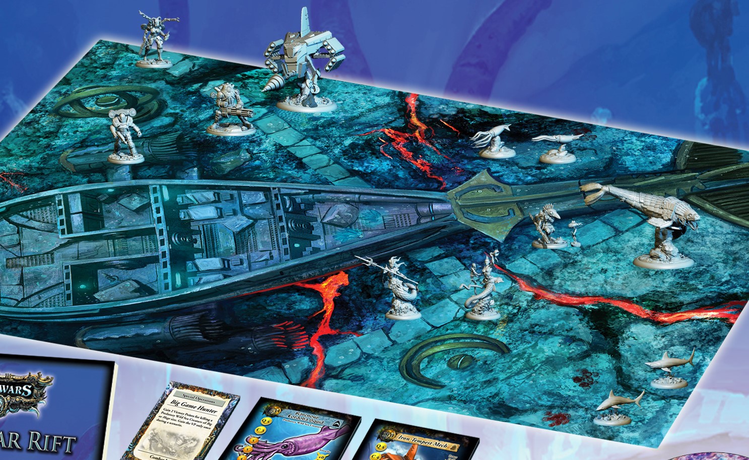 DeepWars – Darkstar Rift 2-player Deluxe Starter (Digital PDF & STL) –  Antimatter Games