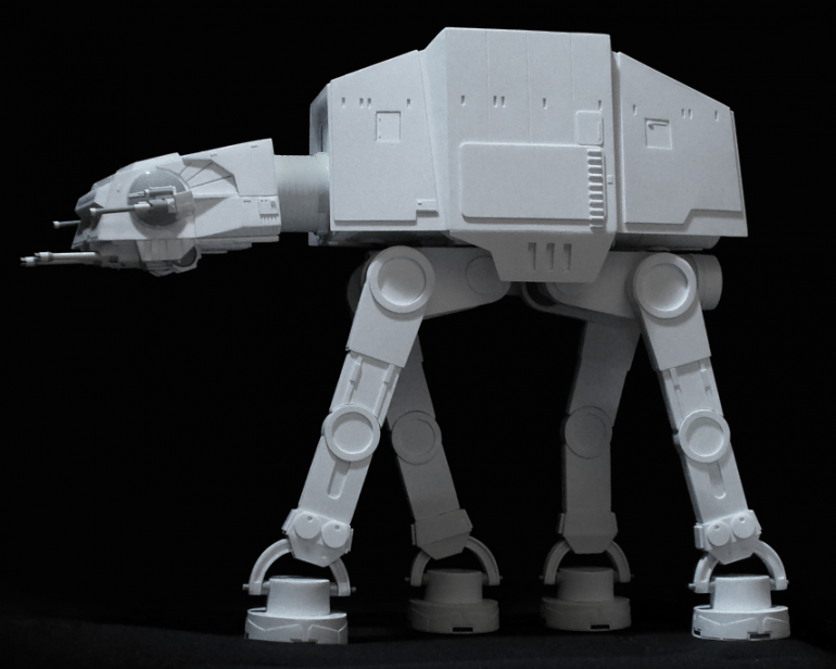 AT-AT-build not yet finished, but already a great success!