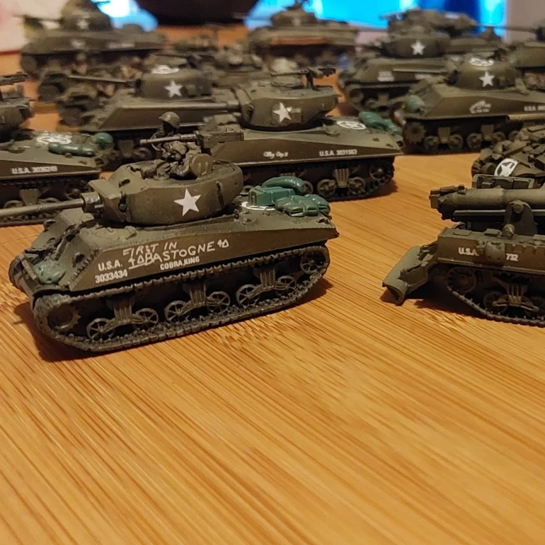 US tank company wip