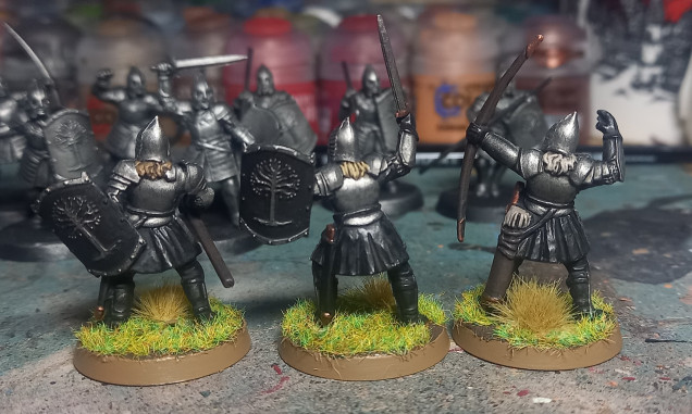 Working On Warriors Of Minas Tirith