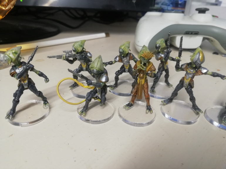 For some reason It has taken me a long time to get round to painting these chaps
