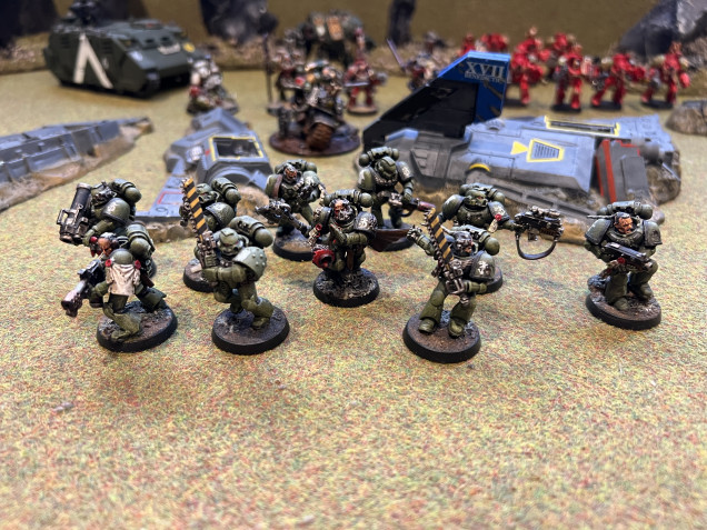 I also sold off 70% of my old school 40k. This is the stuff I couldn’t part with. And I converted and painted some space marines…..