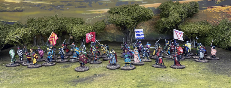 Foot Knights for the Barons War