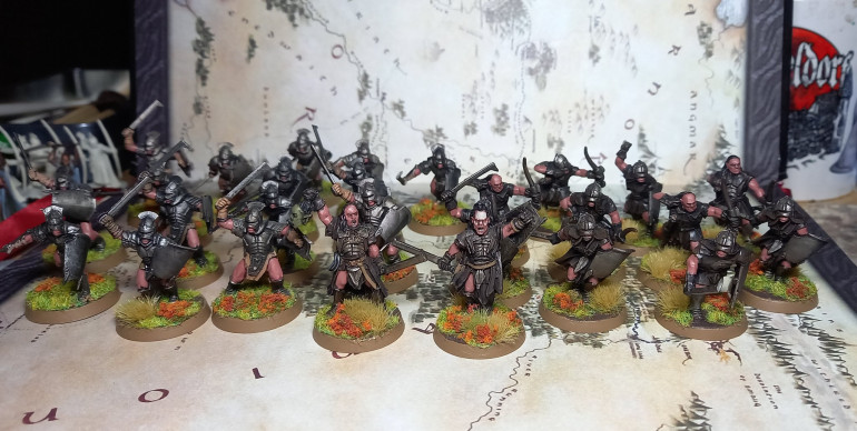 Isengard Warband - 400 Points / Ugluk & Lurtz with both Scouts & Warriors