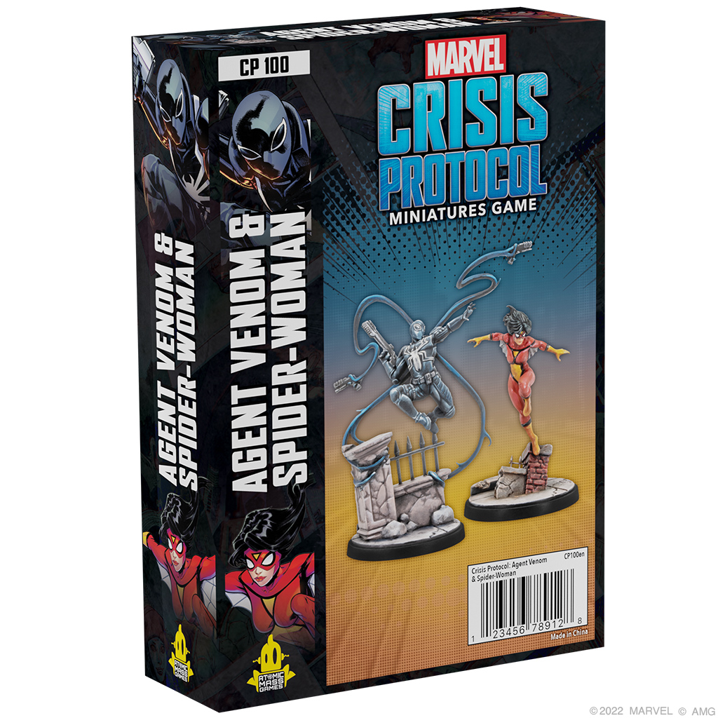 Agent Vemon & Spider-Woman - Marvel Crisis Protocol