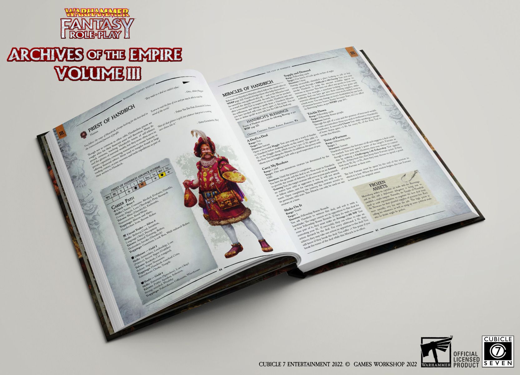 Archies Of The Empire Volume III Interior #2 - Warhammer Fantasy Role-Play