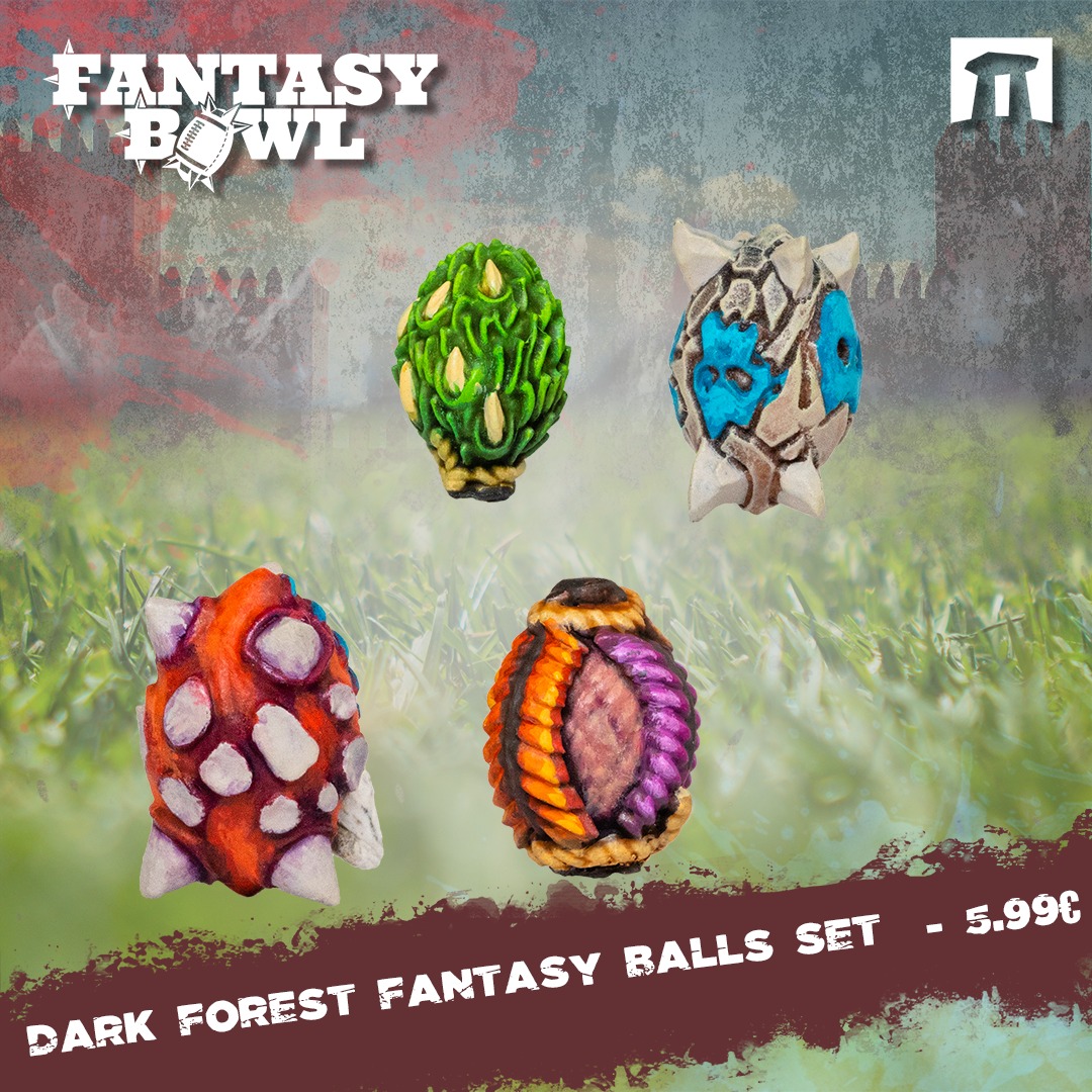 Dark Forest Fantasy Balls Set - Kromlech