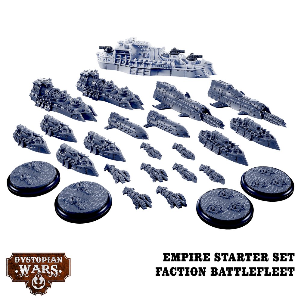 Empire Starter Set Faction Battlefleet - Dystopian Wars