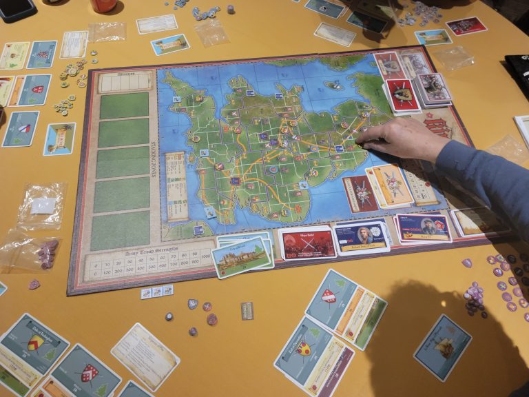Gibsons Relaunching 1970s Classic Board Game, Kingmaker OnTableTop