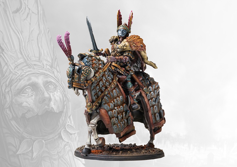 Mounted Strategos Miniature #1 - Conquest