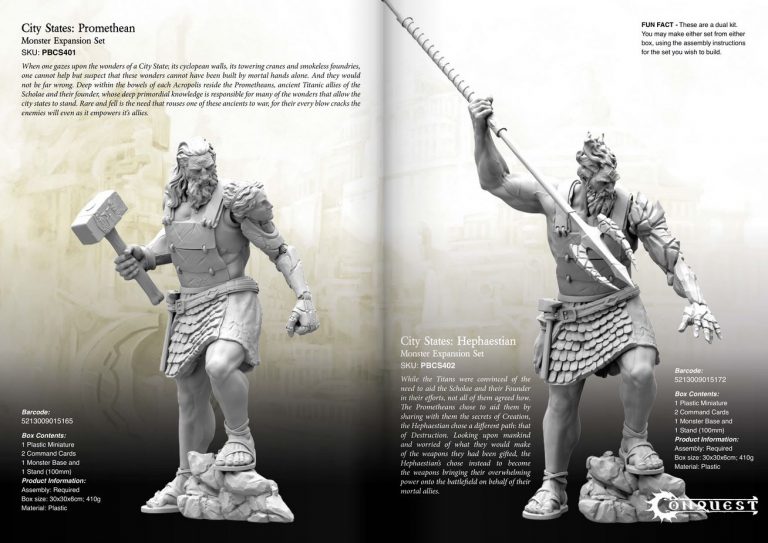 Get A Peek At The City States Miniatures For Conquest! – OnTableTop ...