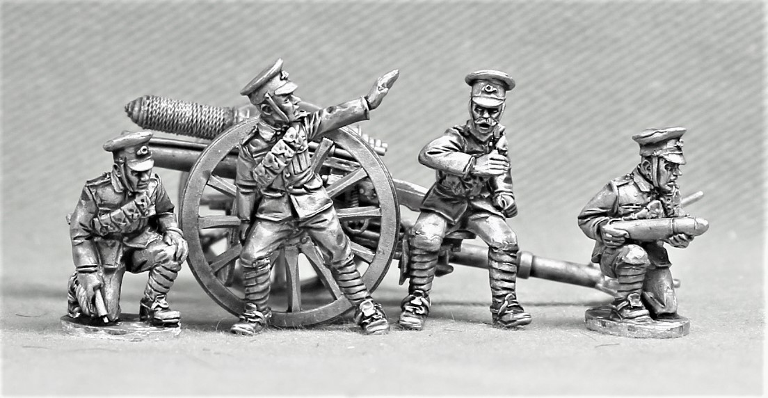RHA 13pdr & Gun Crew - Empress Miniatures
