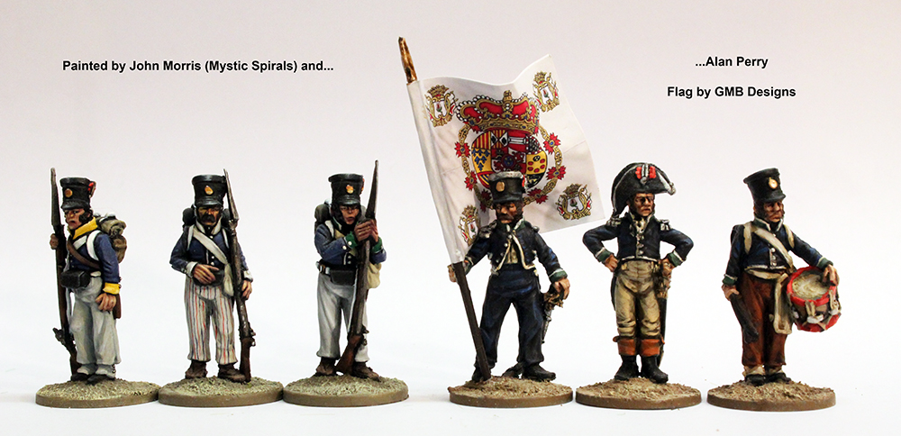 Spanish Infantry Command - Perry Miniatures