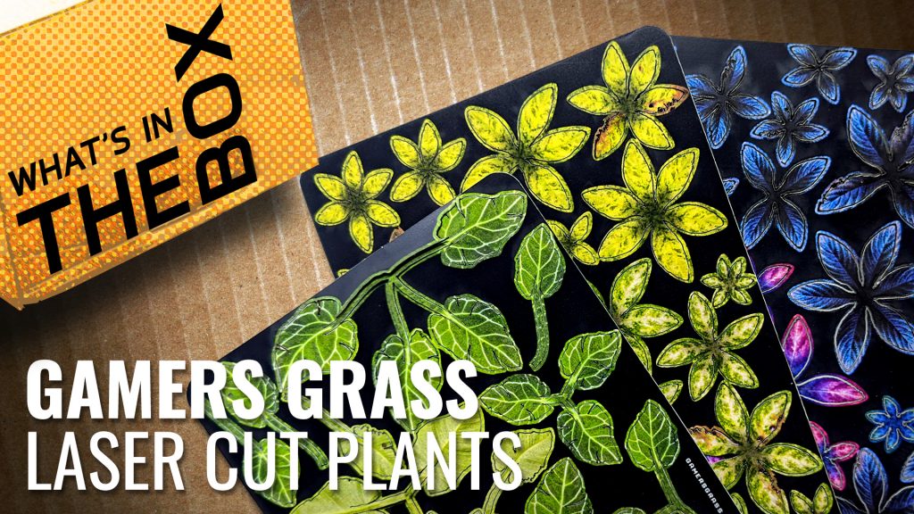 Unboxing Laser Cut Plants Gamer’s Grass OnTableTop Home of