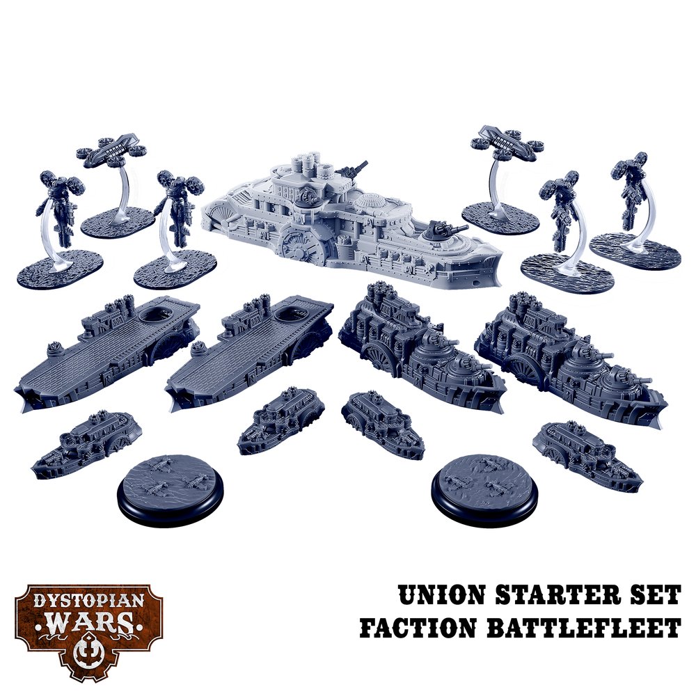Union Starter Set Faction Battlefleet - Dystopian Wars
