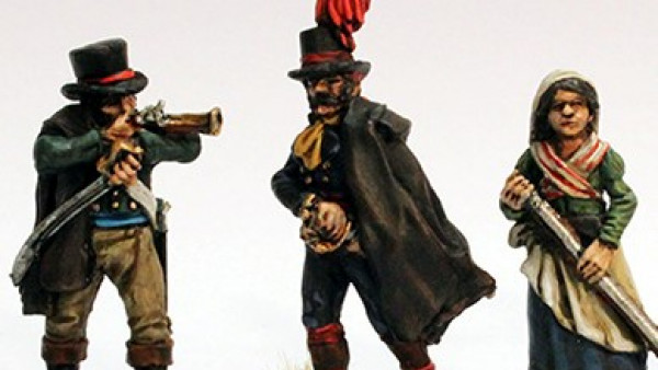 Perry Miniatures Showcase New Napoleonic Spanish Guerrillas!