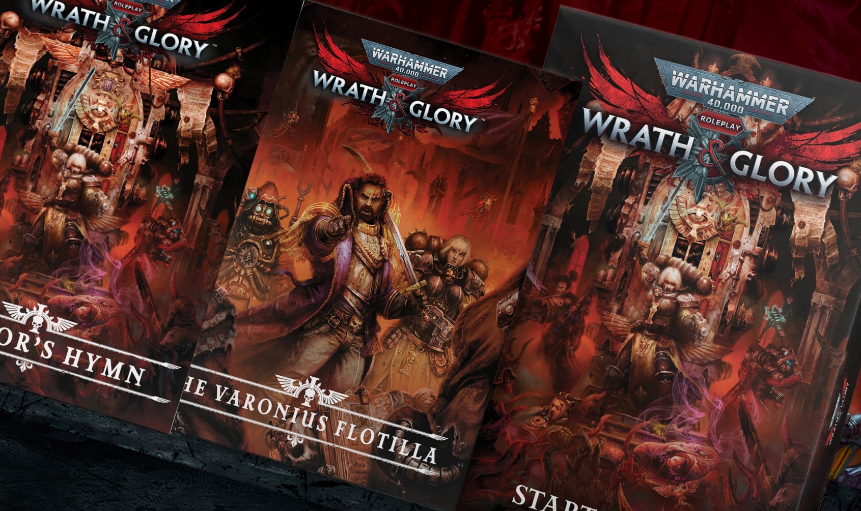 Cubicle 7 Release New Warhammer 40K Wrath Glory Starter Set 