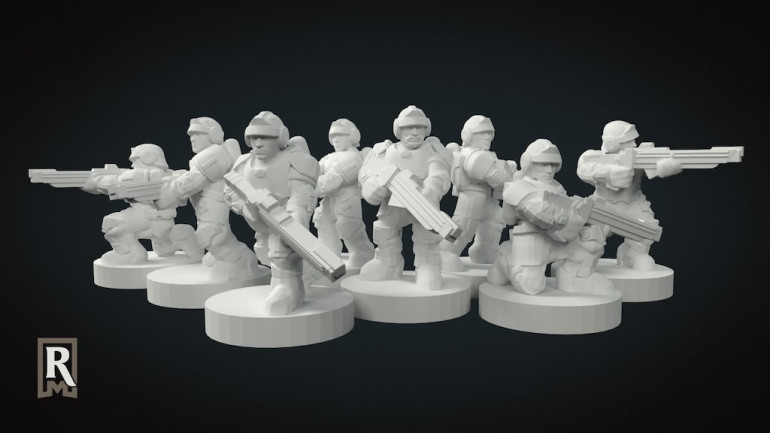 6mm Sci-Fi Soldiers