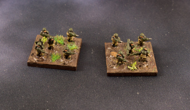 Here comes the Infantry! Or at least the two prototypes