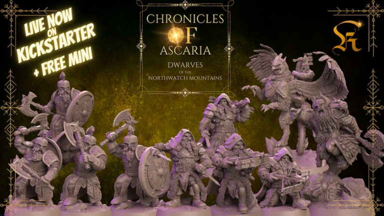 Chronicles Of Ascaria - Dwarves Of The Northwatch Mountains!