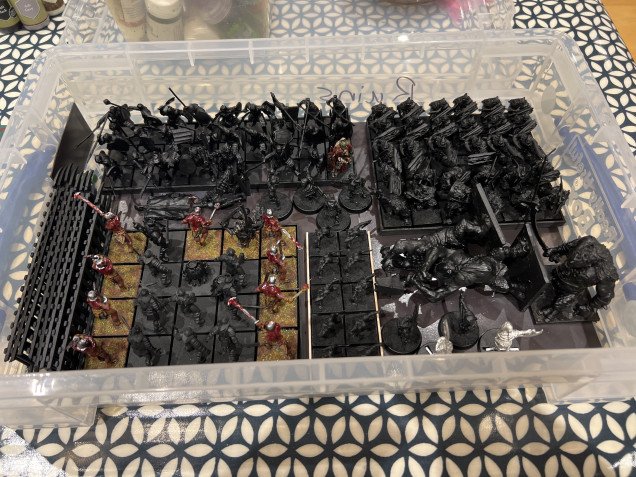The last tray of orcish troops!!! ‘Come on Jason! Oh oh oh oh Aaaaarrrgggghhhhh! Let’s do thiiiisss!!!