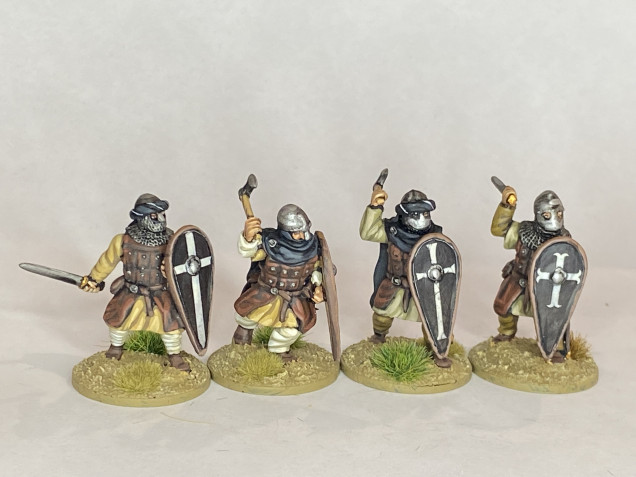 Saga Milites Christi 4 point starter warband.