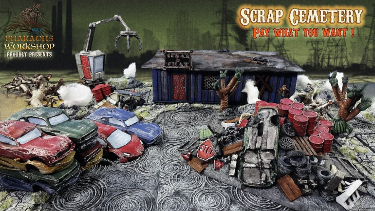 Scrap Cemetery - Wasteland Car Junkyard - Pay What You Want