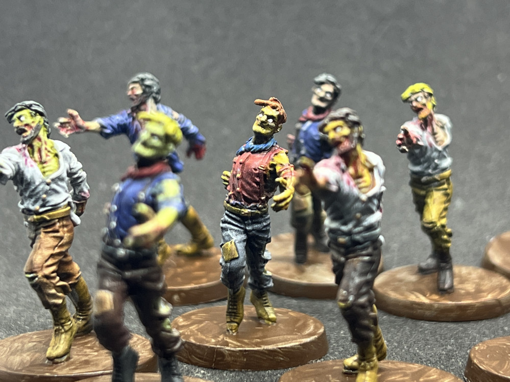 For a Fistful of Undeads – Painting Zombicide ‘Undead or Alive’