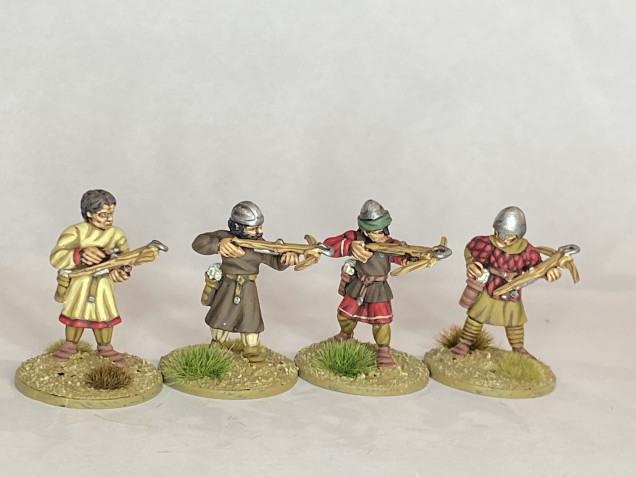 Saga Milites Christi 4 point starter warband.