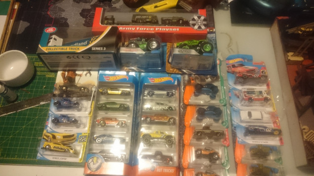 Give a grown man an excuse to own toy cars again and....