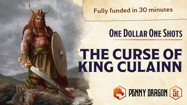 $1 Dollar one Shot - The Curse Of King Culainn