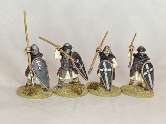 Saga Milites Christi 4 point starter warband.