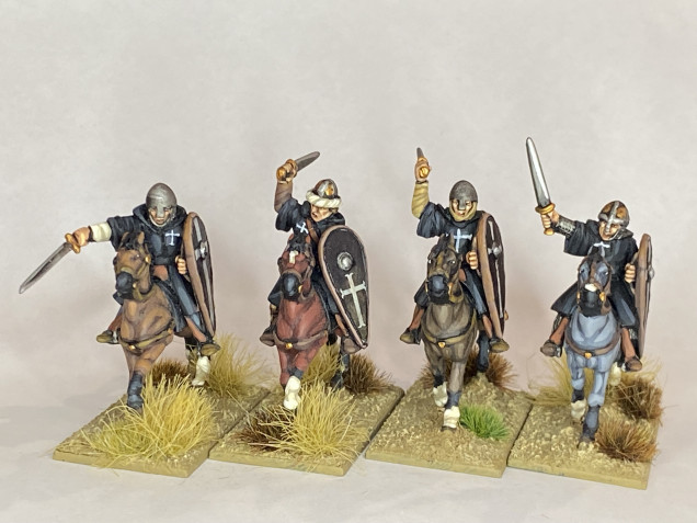 Saga Milites Christi 4 point starter warband.