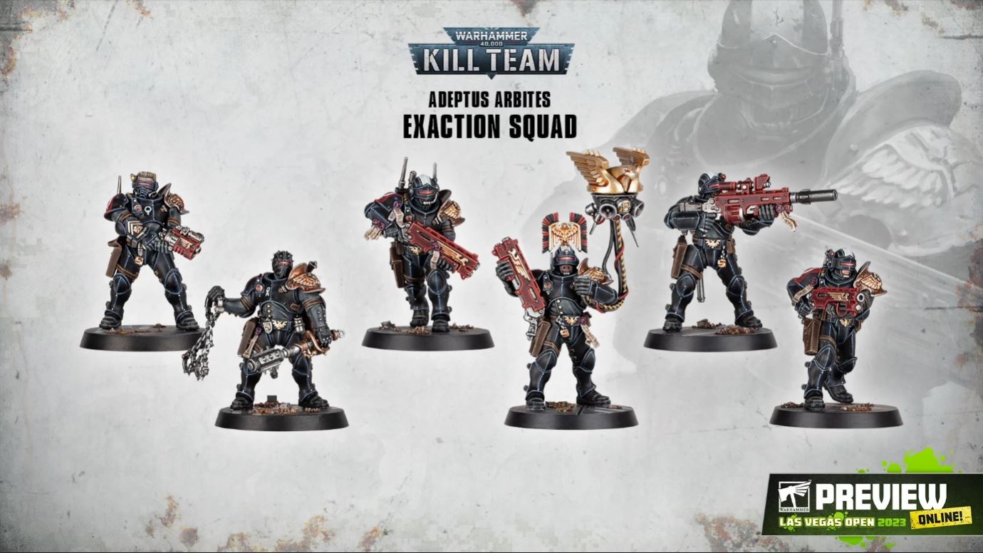 Adeptus Arbites Exaction Squad - Kill Team
