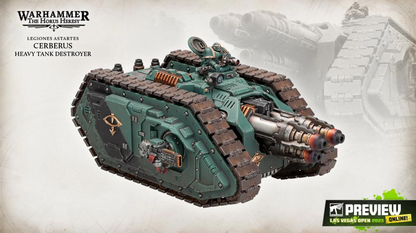 Cerberus Heavy Tank Destroyer Details - Warhammer The Horus Heresy