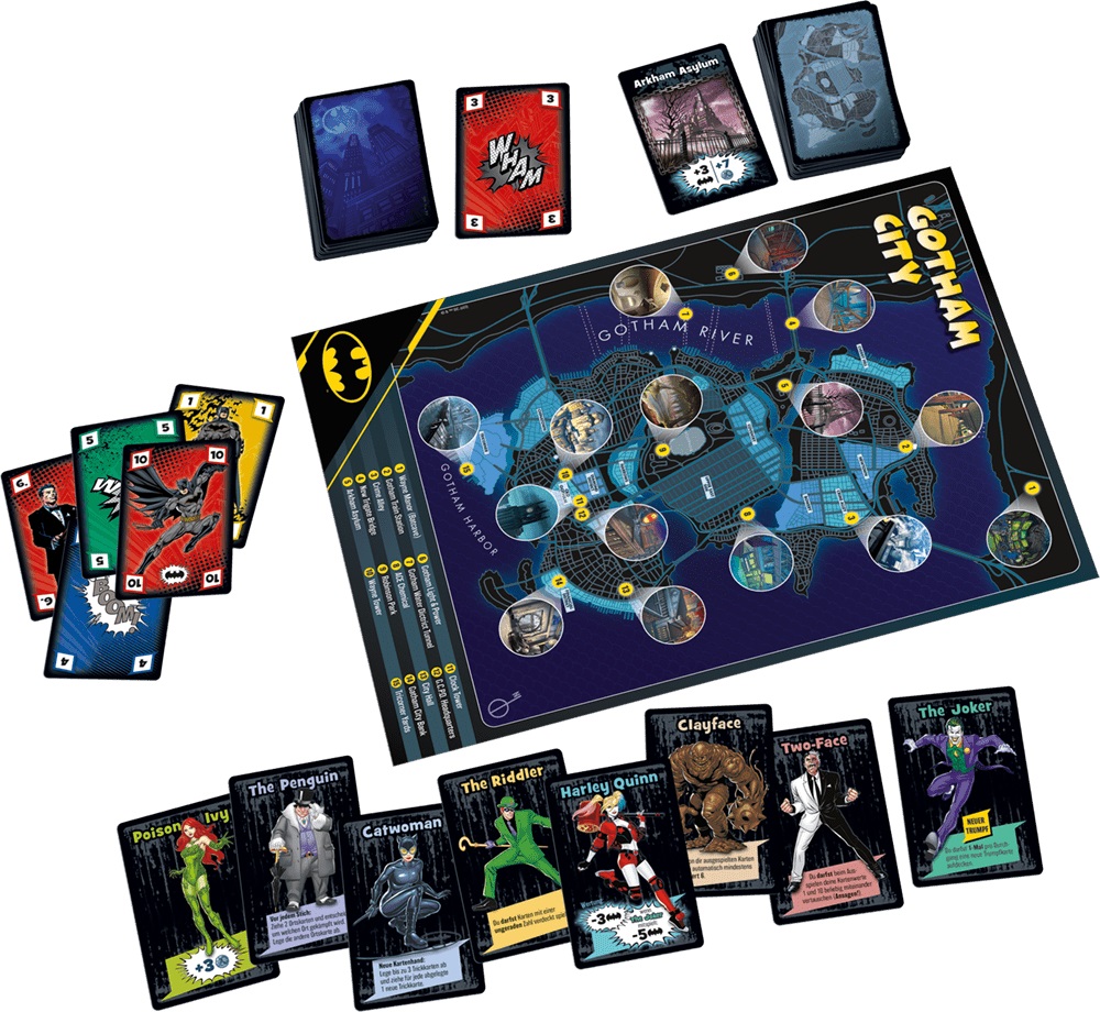 Chaos In Gotham City Components - Schmidt Spiele