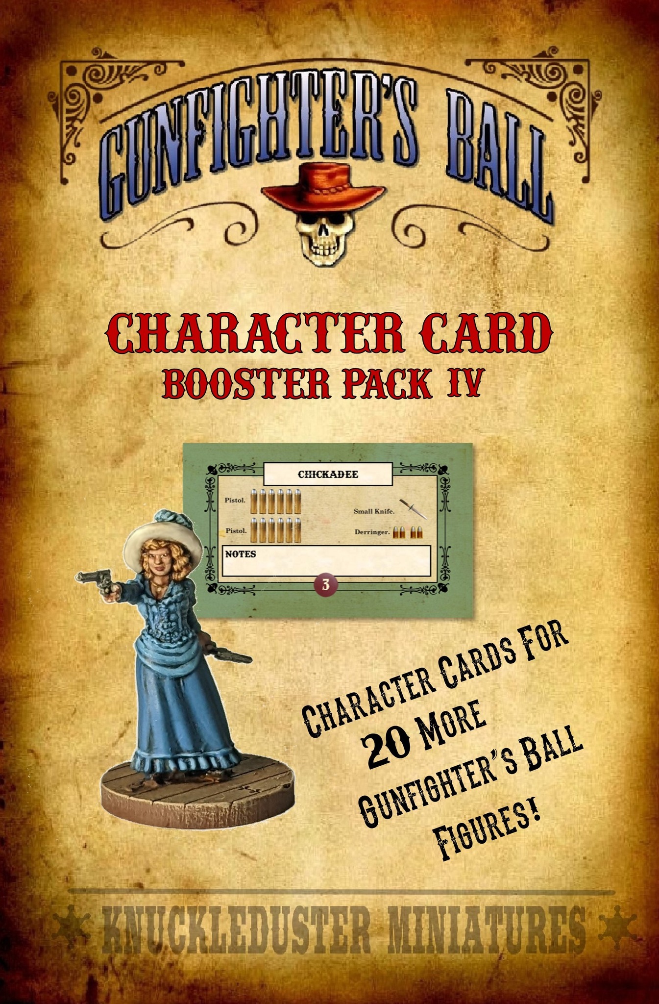 Character Card Booster Pack IV - Knuckleduster Miniatures