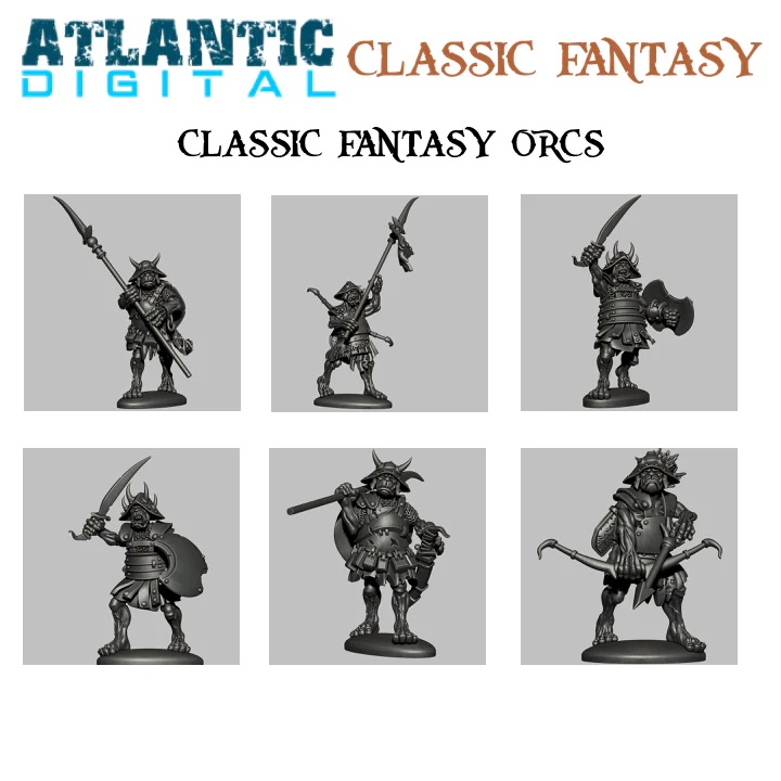 Classic Fantasy Orcs - Wargames Atlantic