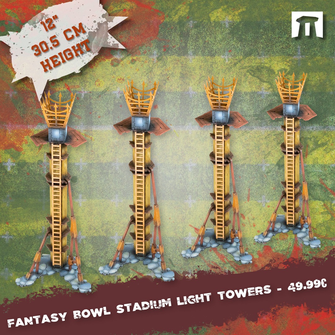 Fantasy Bowl Stadium Light Towers - Kromlech