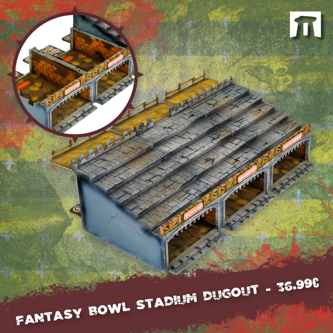 Fantasy Bowl Stadium Short Dugout - Kromlech