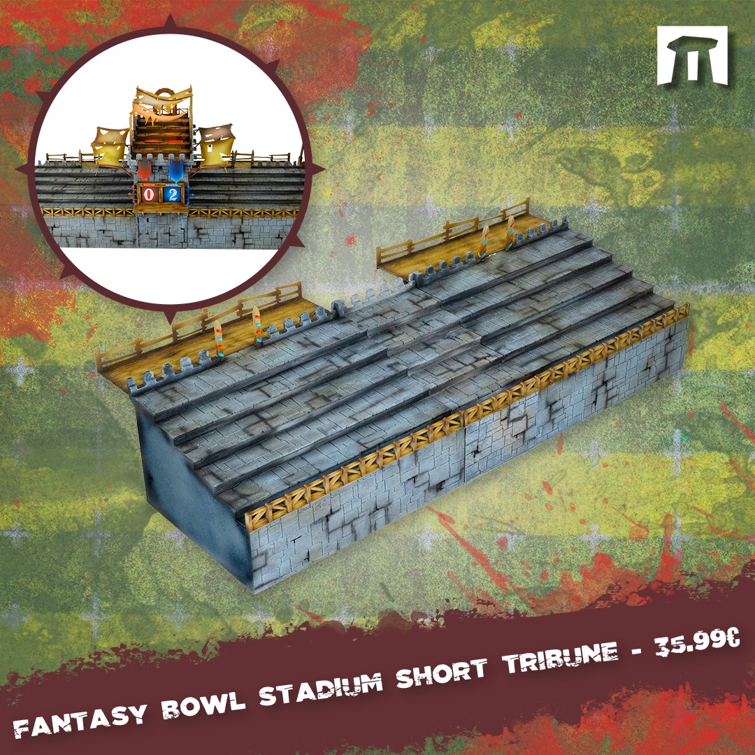 Fantasy Bowl Stadium Short Tribune - Kromlech