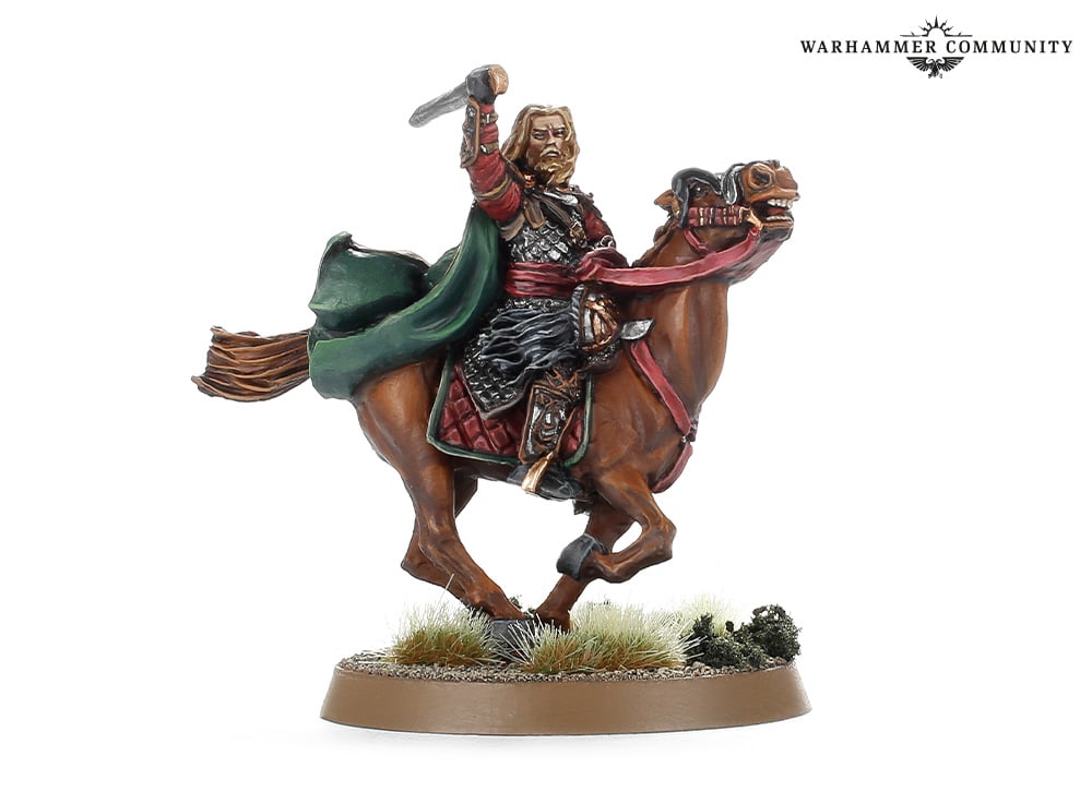 Gamling Captain Of Rohan - Middle-earth Strategy Battle Game