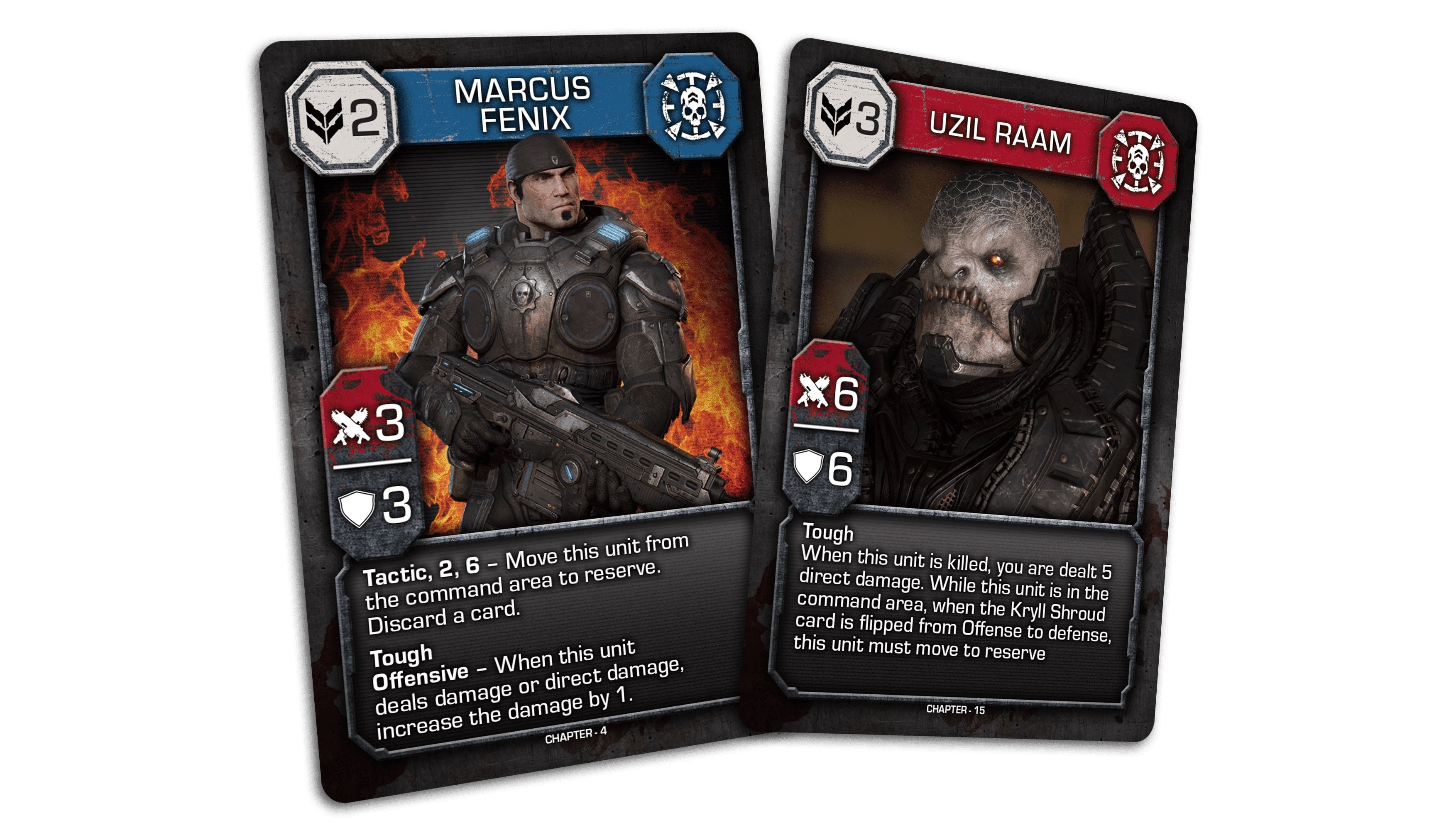 Gears Of War The Card Game Cards - Steamforged Games