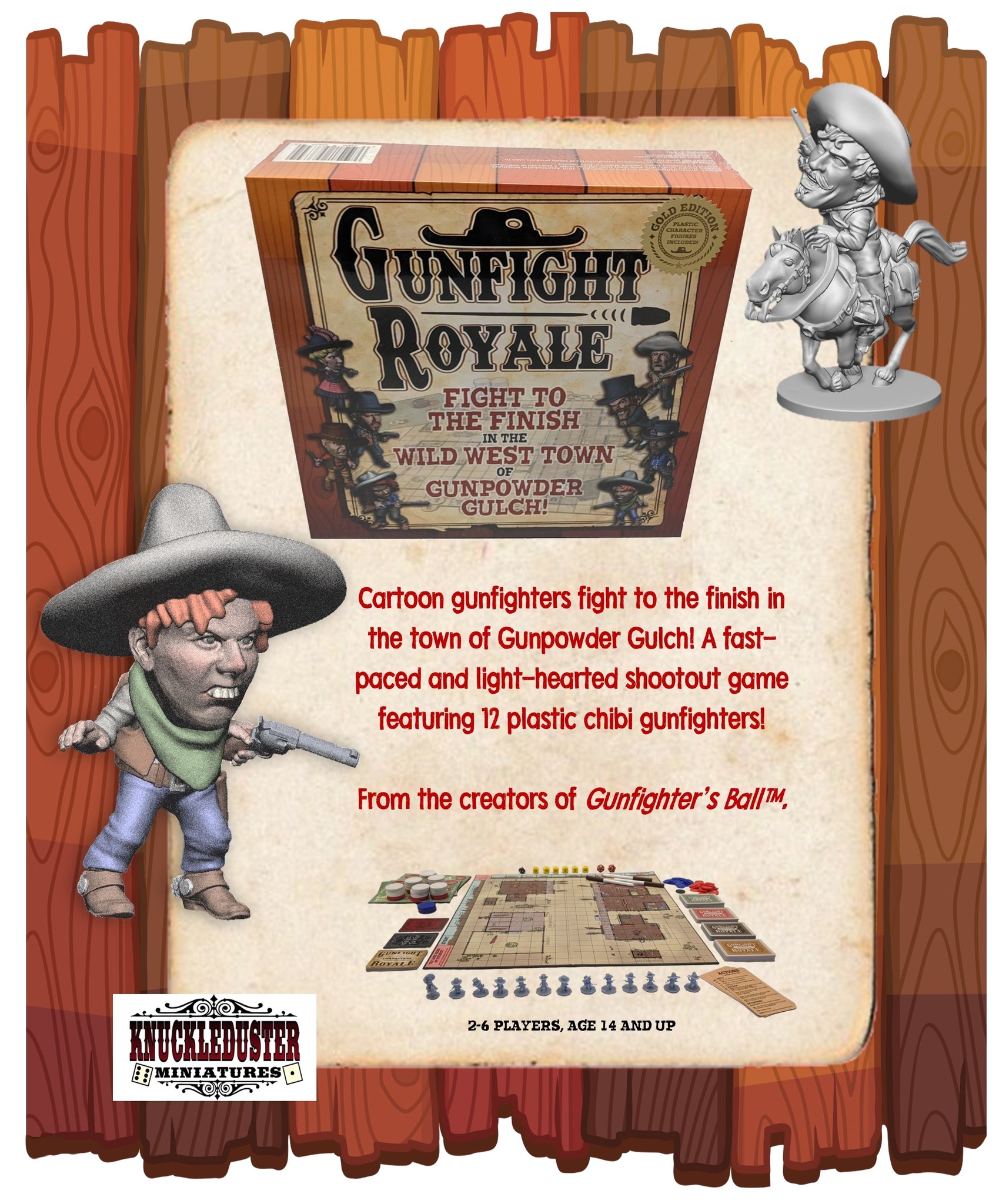 Gunfight Royale - Knuckleduster Miniatures