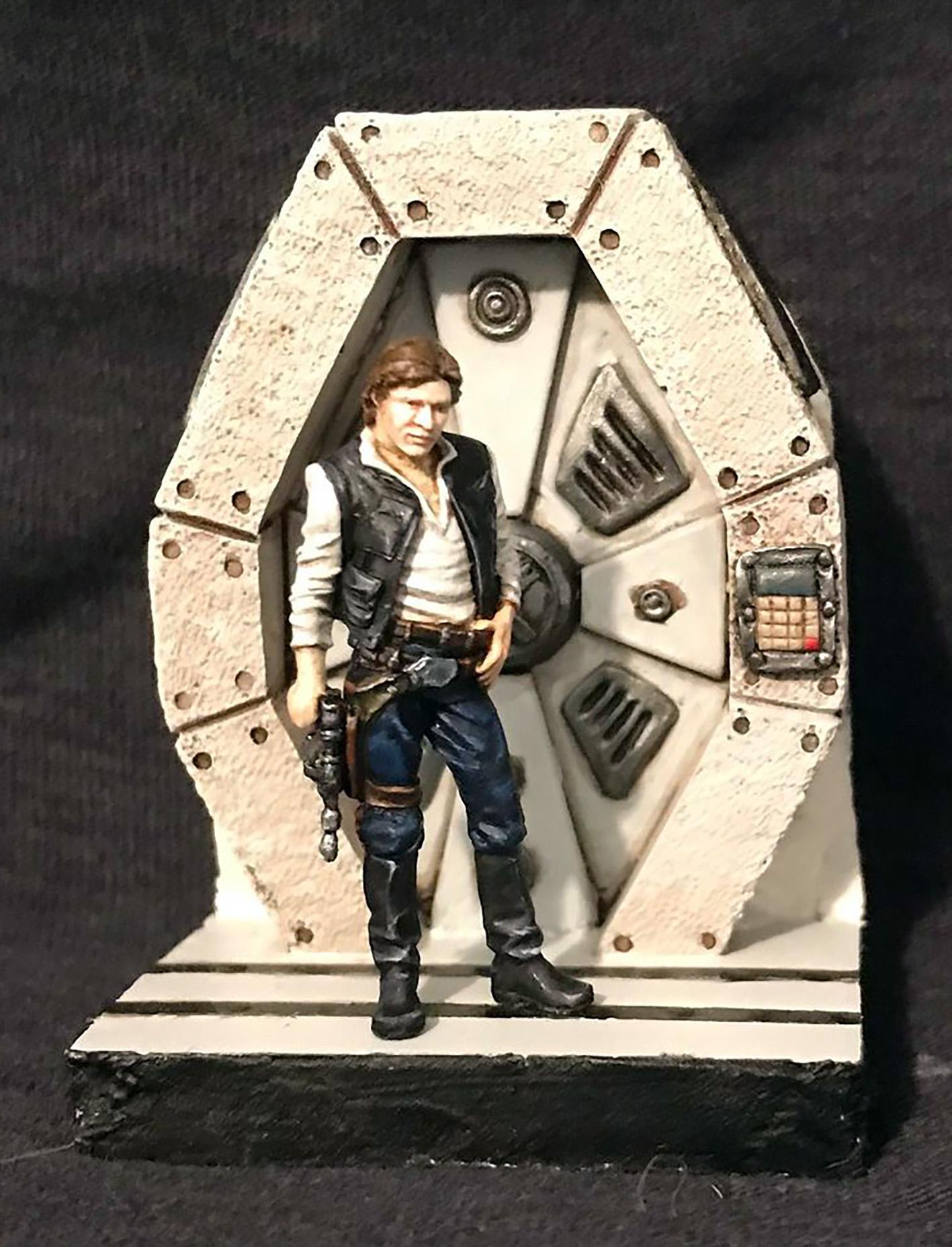 Han Solo Diorama by darkvernon