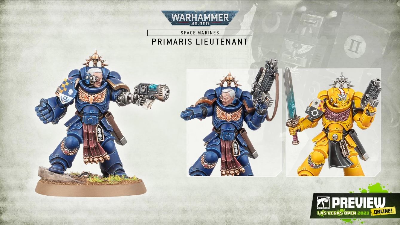 New Primaris Lieutenant - Warhammer 40000