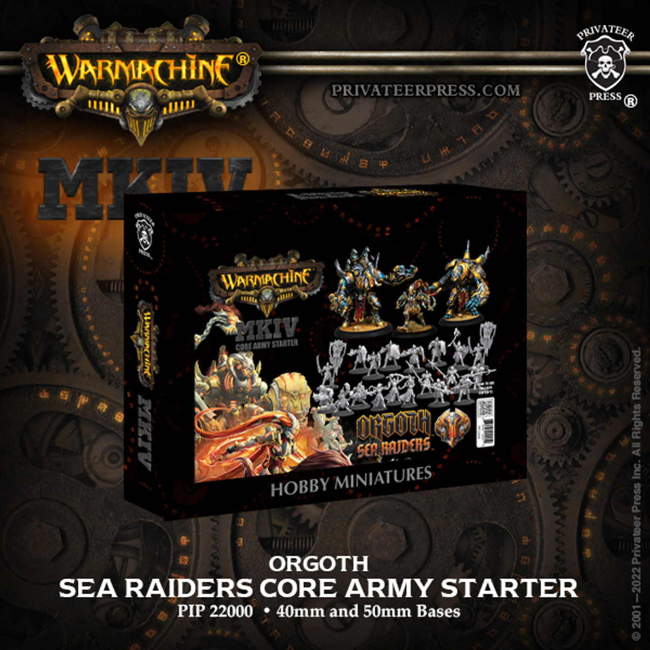 Orgoth Sea Raiders Core Army Starter - Warmachine