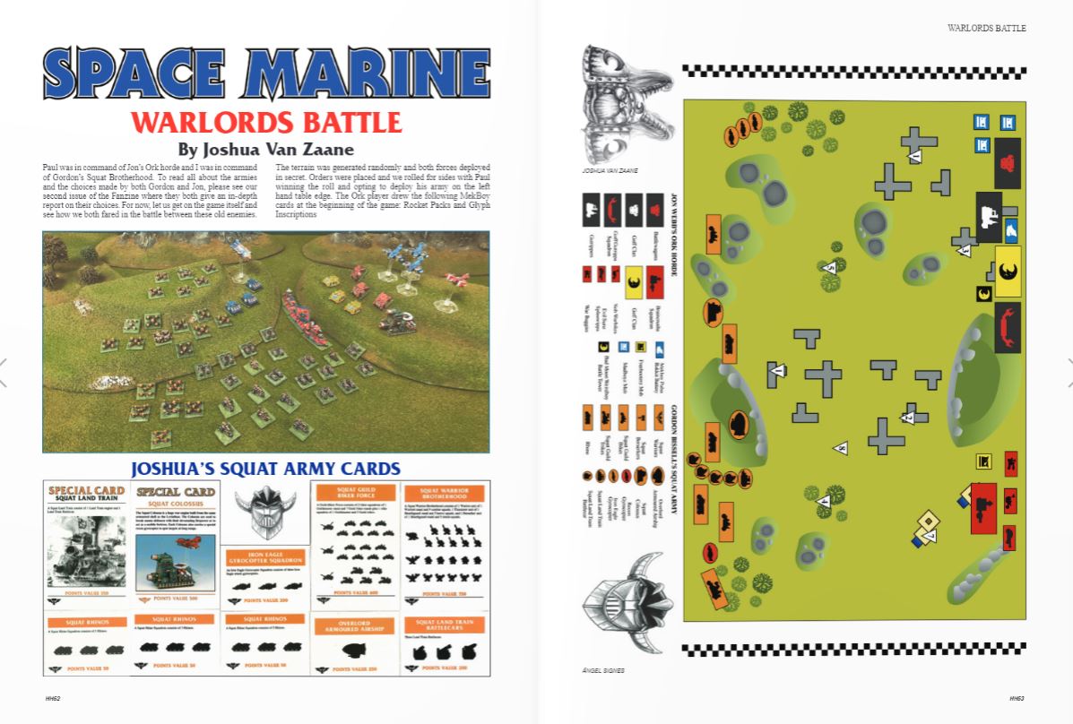 Space Marine Warlords Battle - HeroHammer Issue #3